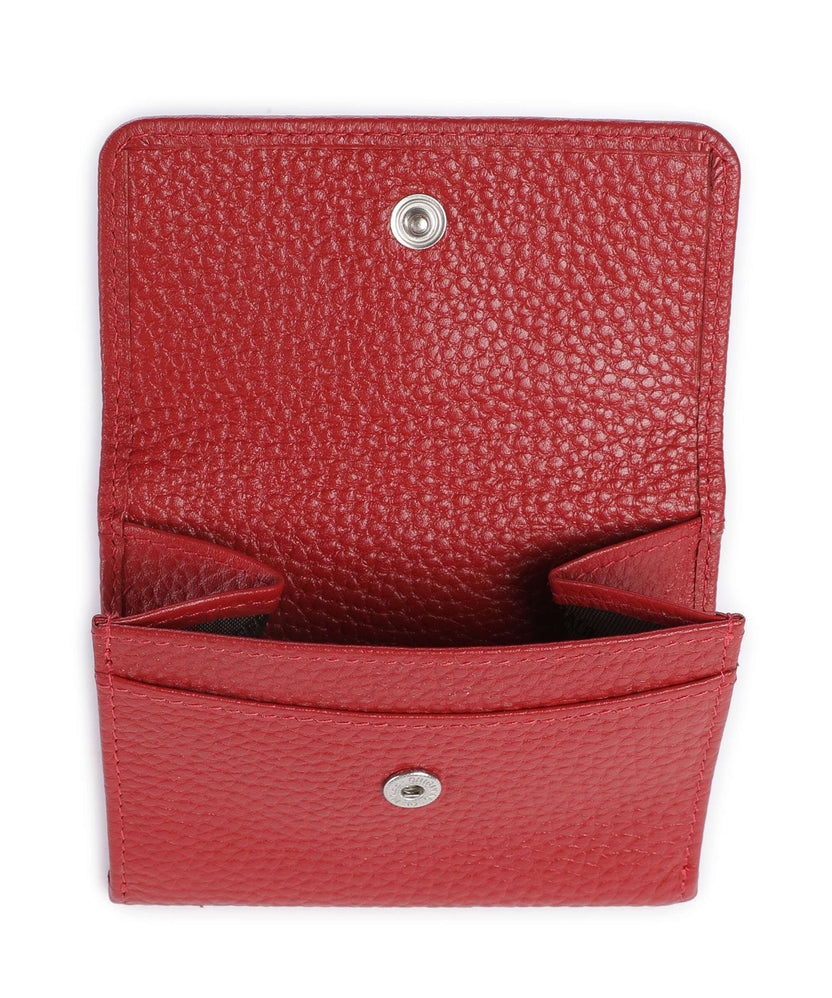 Braun Büffel Asti Wallet red