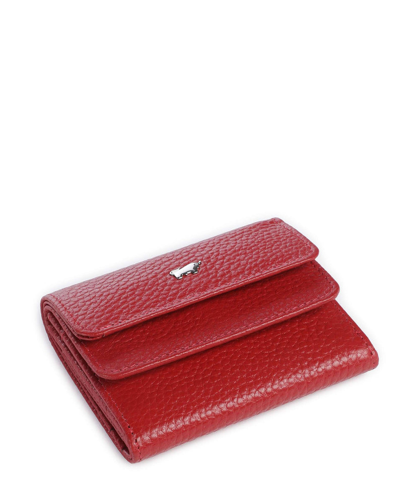 Braun Büffel Asti Wallet red