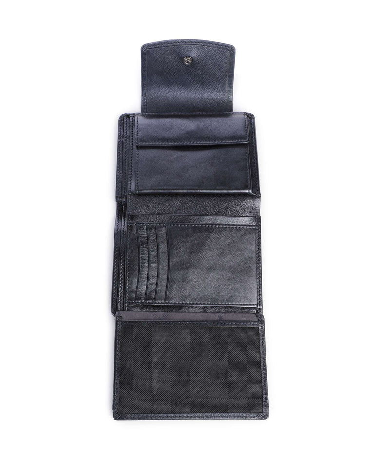 Braun Büffel Ruby RFID Wallet blau