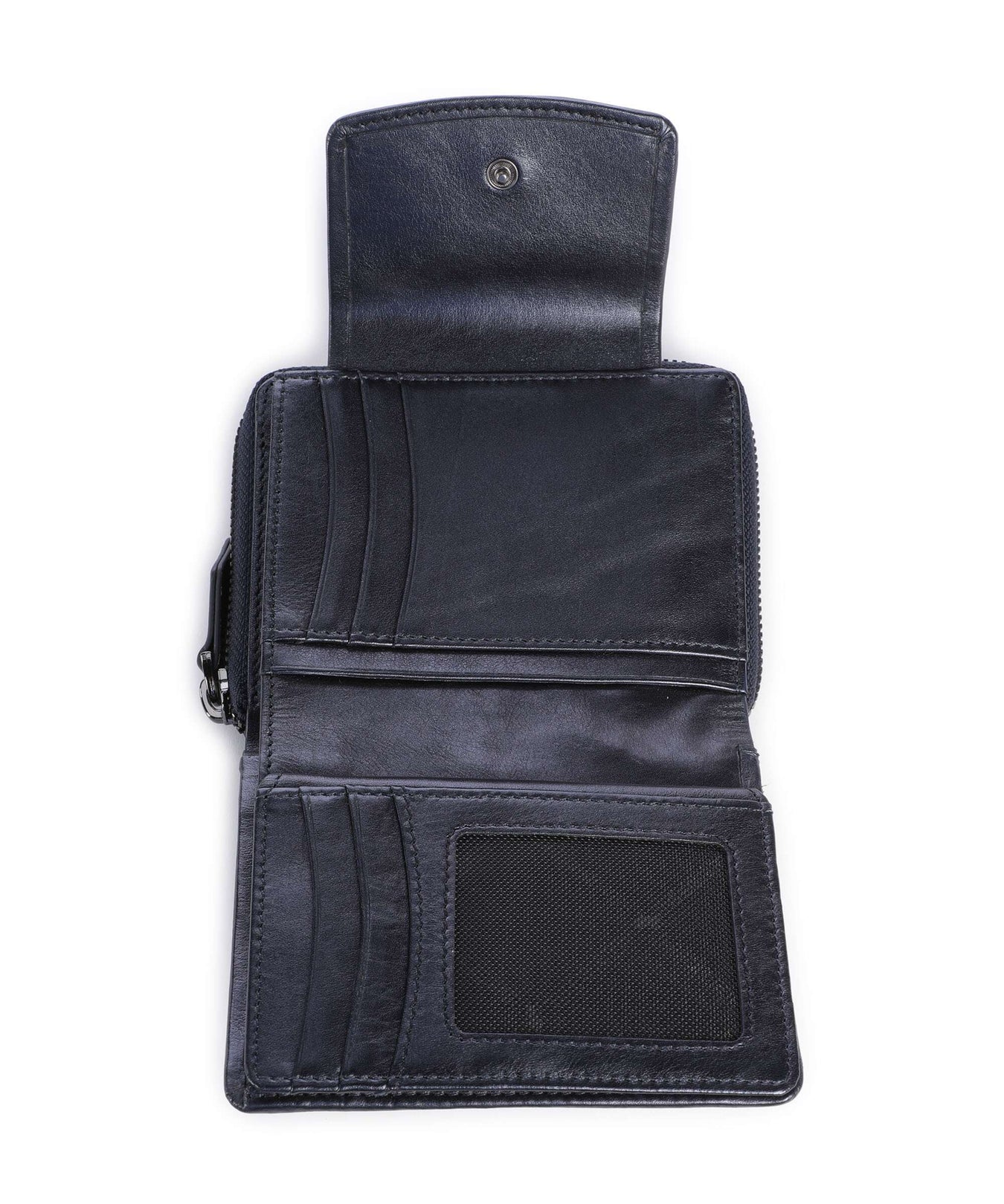 Braun Büffel Ruby RFID Wallet blau