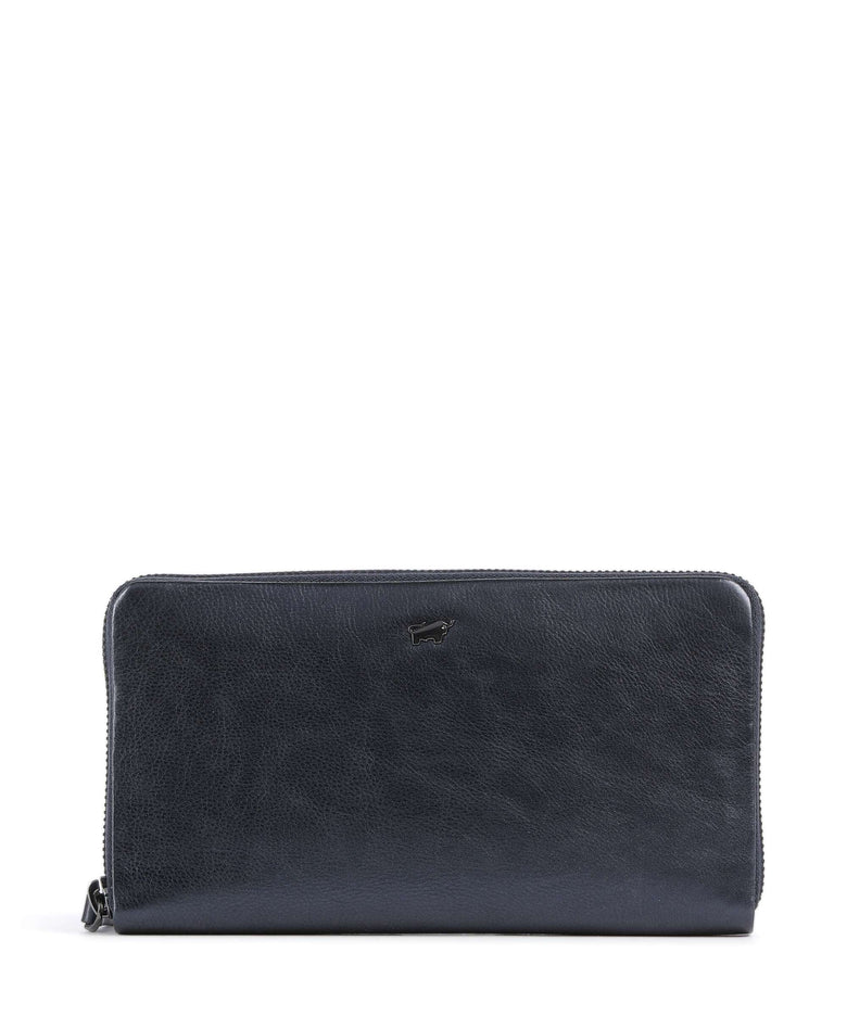 Braun Büffel Ruby Wallet blau