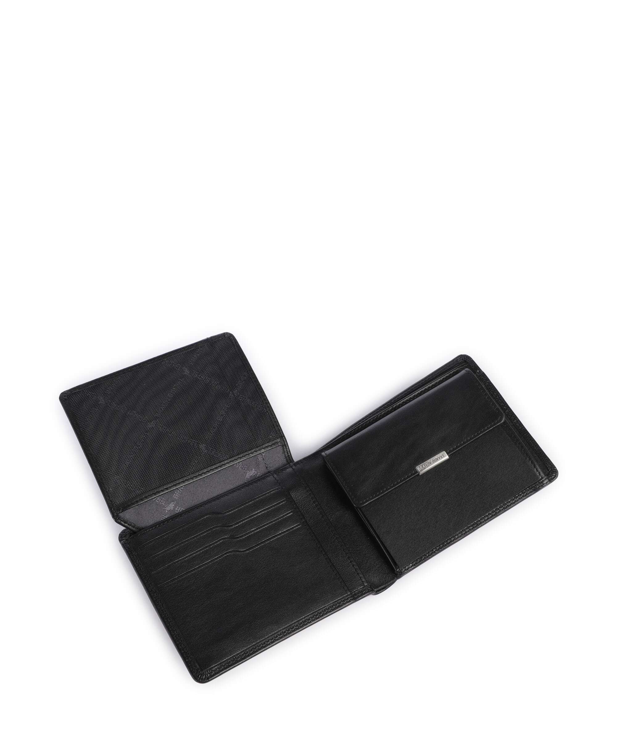 Braun Büffel Golf RFID Wallet schwarz