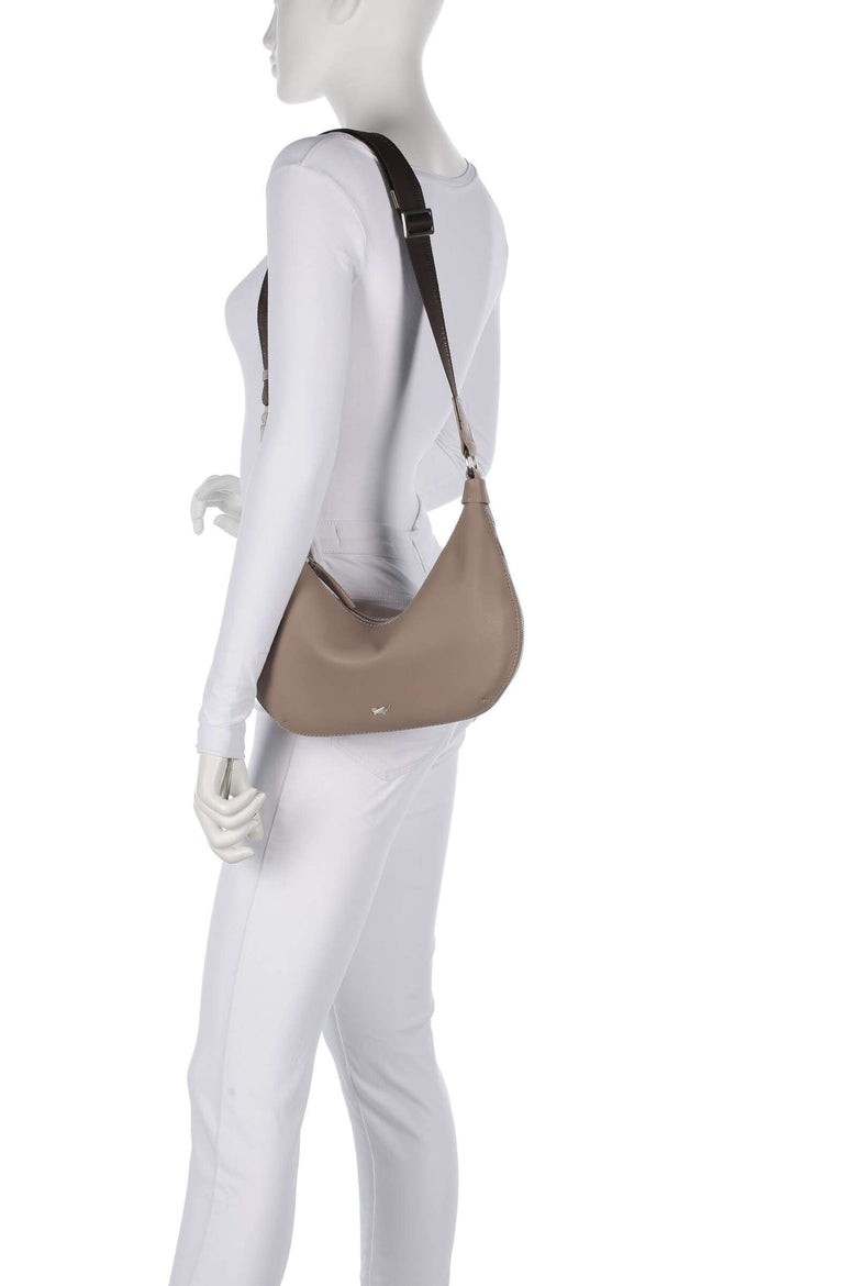 Braun Büffel Liv S Hobo bag taupe