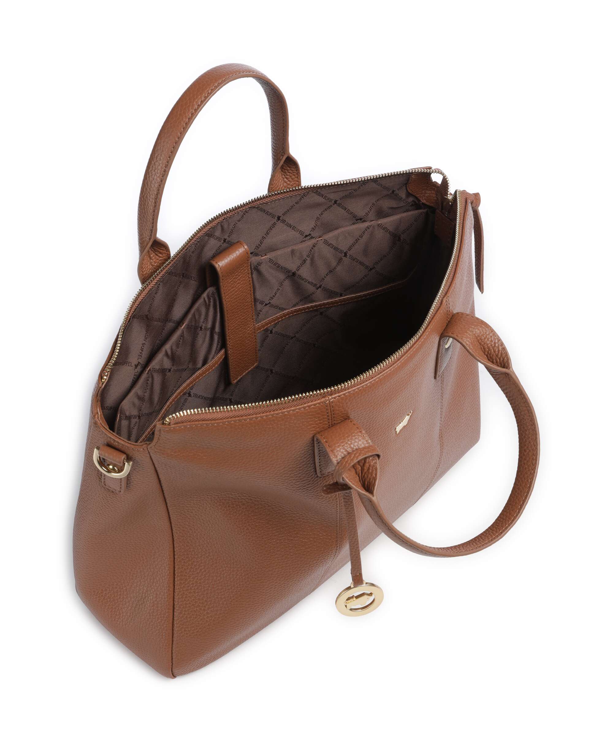 Braun Büffel Hanna Briefcase saddle brown