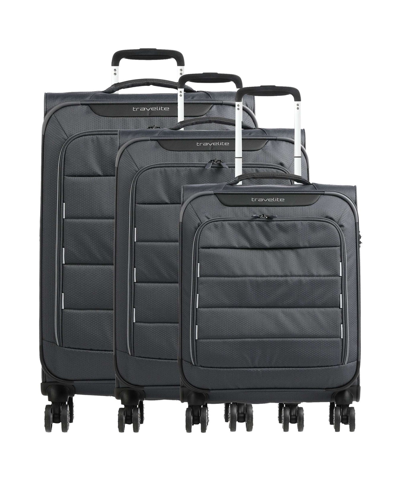 Travelite Skaii Suitcase set (4 wheels) gipfelgrau