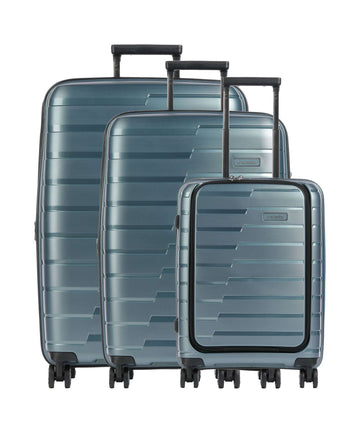 Travelite Air Base Komplet walizek (4 kołach) eisblau