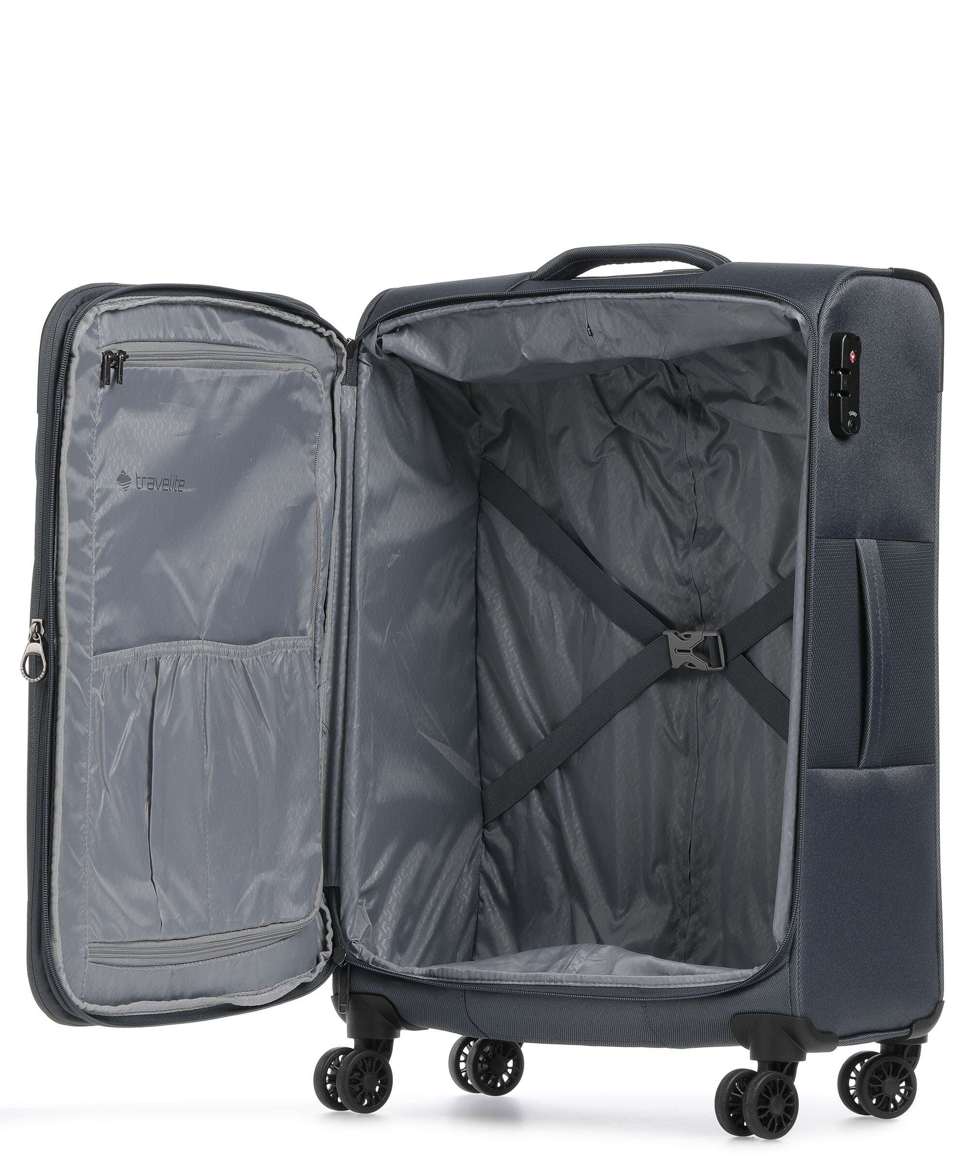 Travelite Croatia Suitcase set (4 wheels) anthrazit