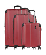 Travelite City Komplet walizek (4 kołach) rot