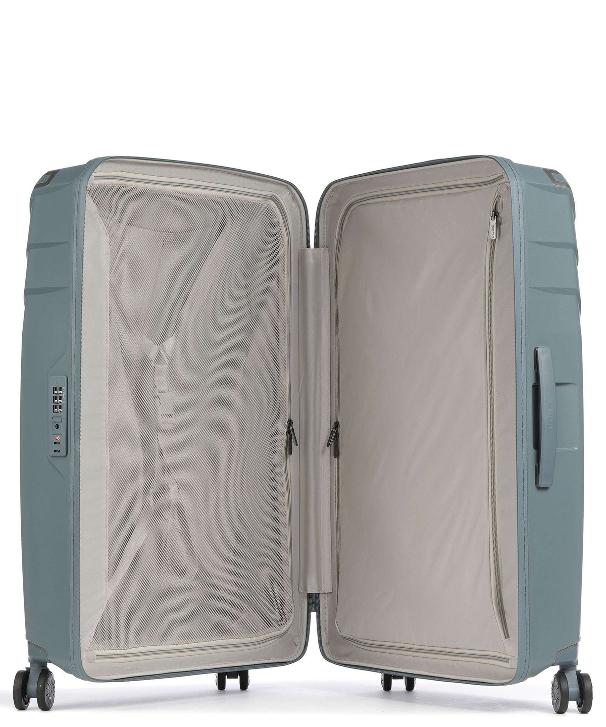Travelite Elvaa L Spinner (4 wheels) blaugrau