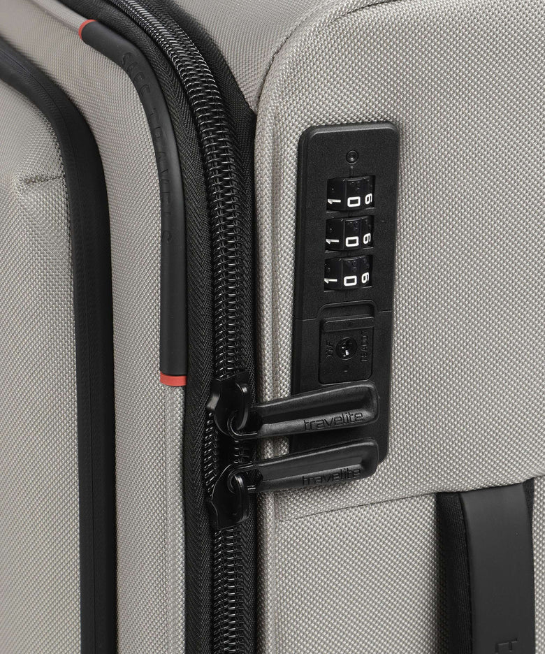 Travelite Crosslite 5.0 Spinner (4 wheels) natur