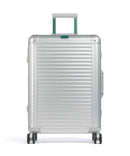 Travelite Next Walizka na 4 kołach silber/grün