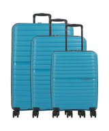 Travelite Trient Komplet walizek (4 kołach) petrol