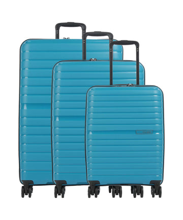 Travelite Trient Komplet walizek (4 kołach) petrol