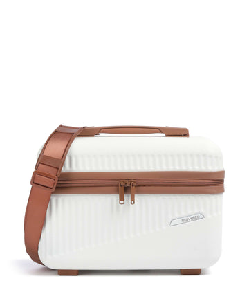 Travelite Bali Kuferek na kosmetyki weiss/cognac