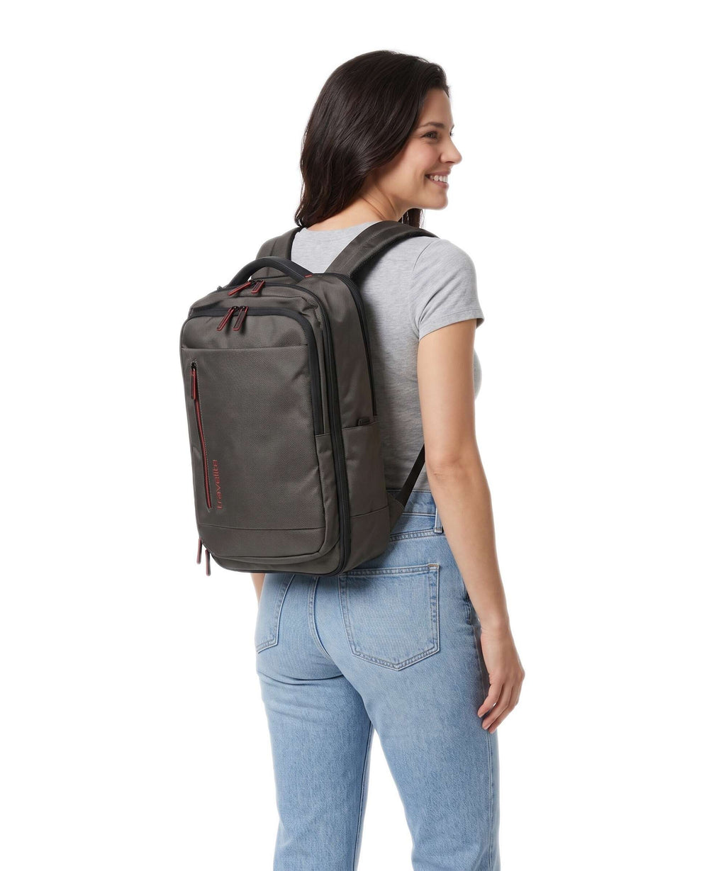 Travelite Crosslite Travel backpack oliv