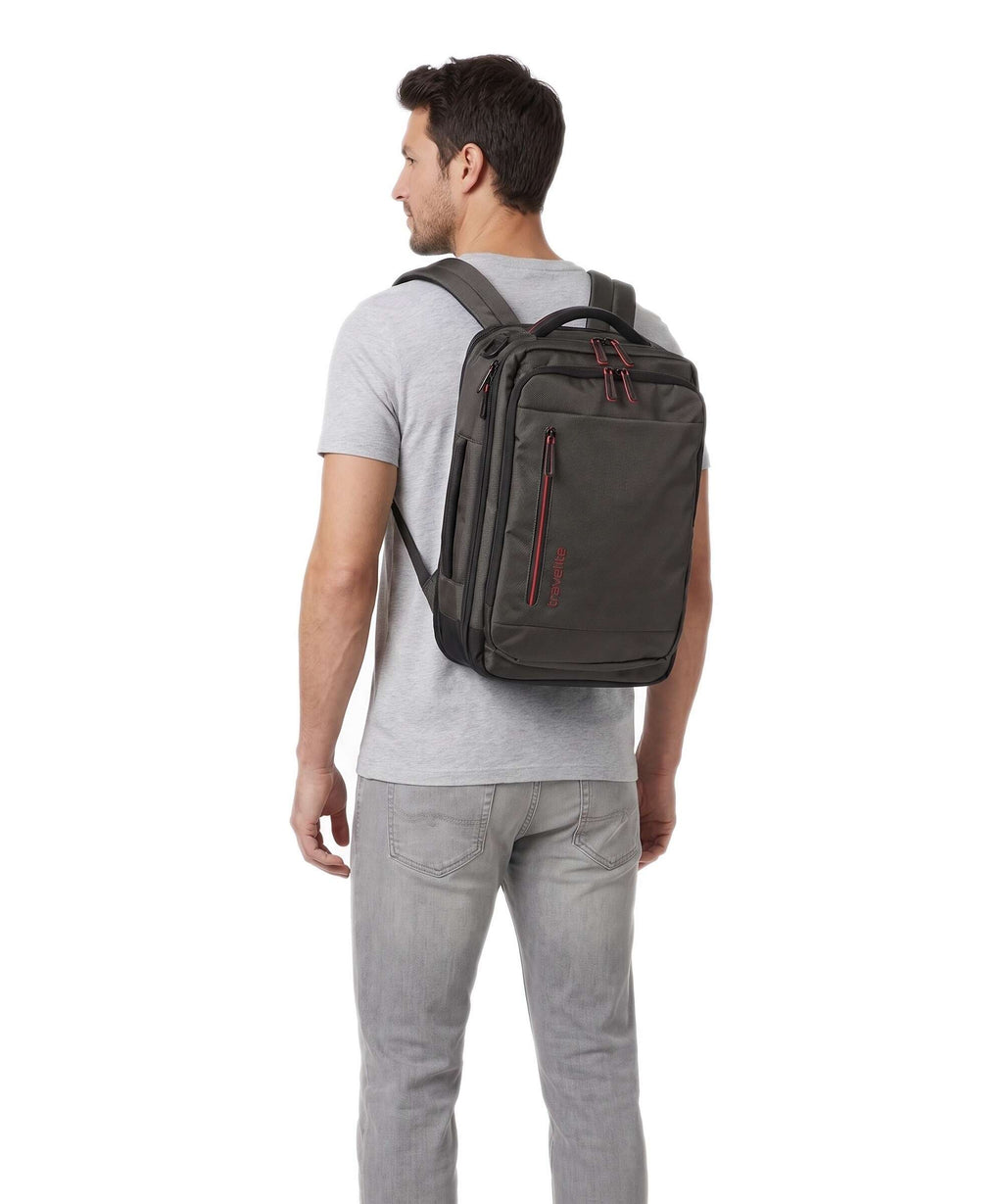 Travelite Crosslite Travel backpack oliv