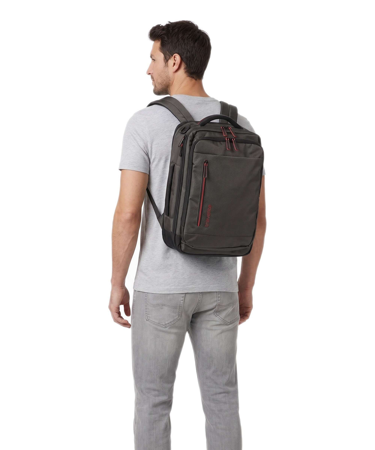Travelite Crosslite Travel backpack oliv