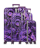 Travelite Lascana Edition Komplet walizek (4 kołach) purple swirl