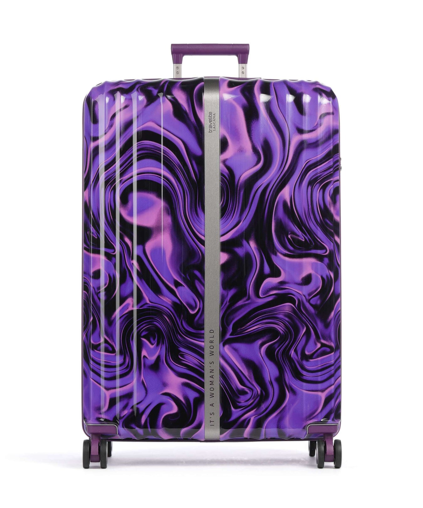 Travelite Lascana Edition Spinner (4 wheels) purple swirl