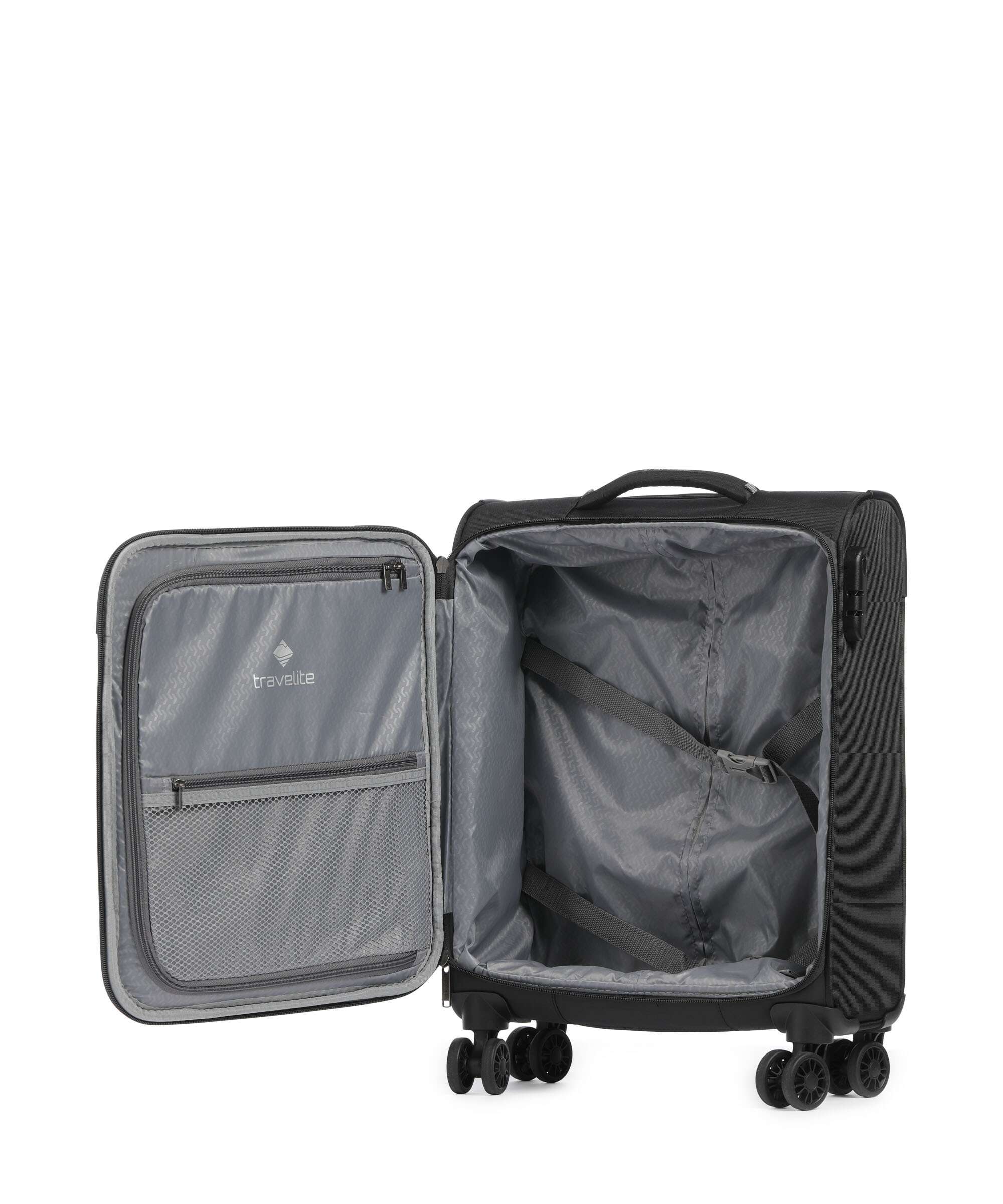 Travelite Umbria Spinner (4 wheels) black