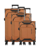 Travelite Briize Suitcase set (4 wheels) curry