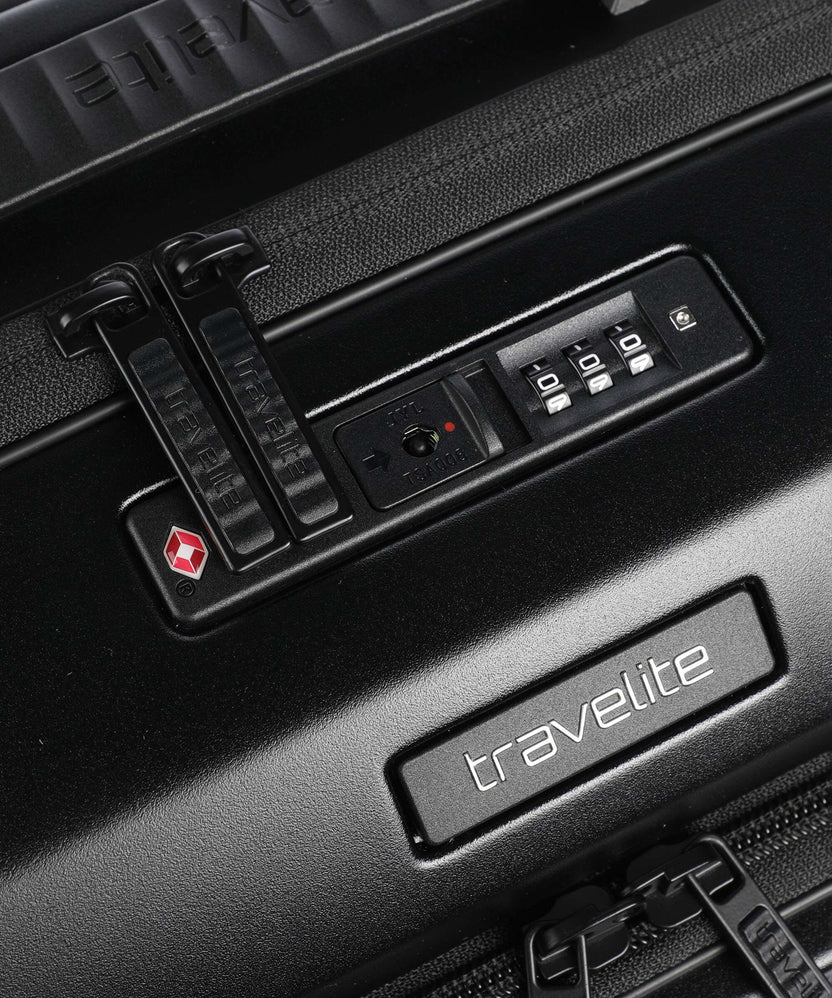 Travelite Millenium Spinner (4 wheels) black