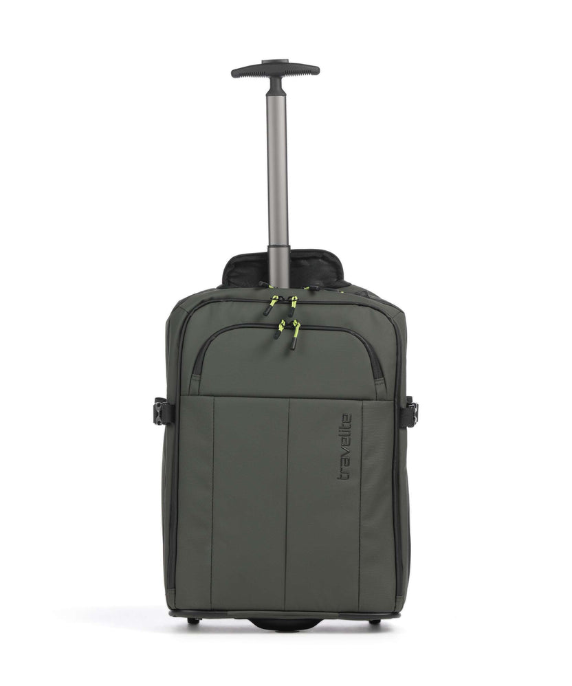 Travelite Briize Backpack with wheels khaki