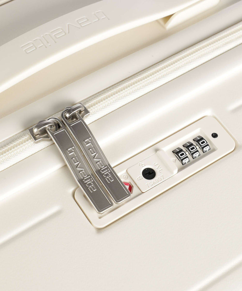 Travelite Panello Spinner (4 wheels) ivory