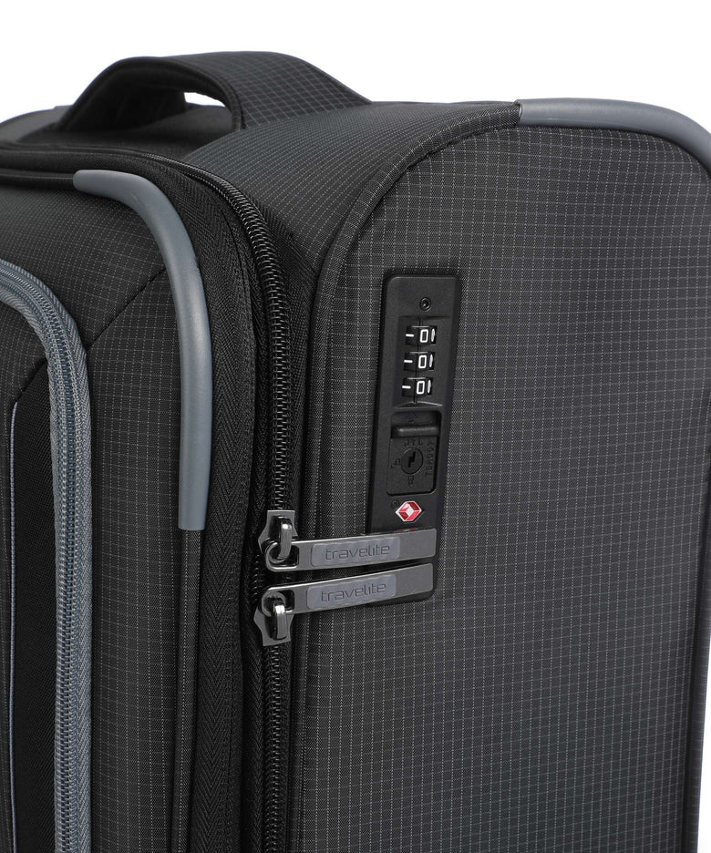 Travelite Corsiica Spinner (4 wheels) black