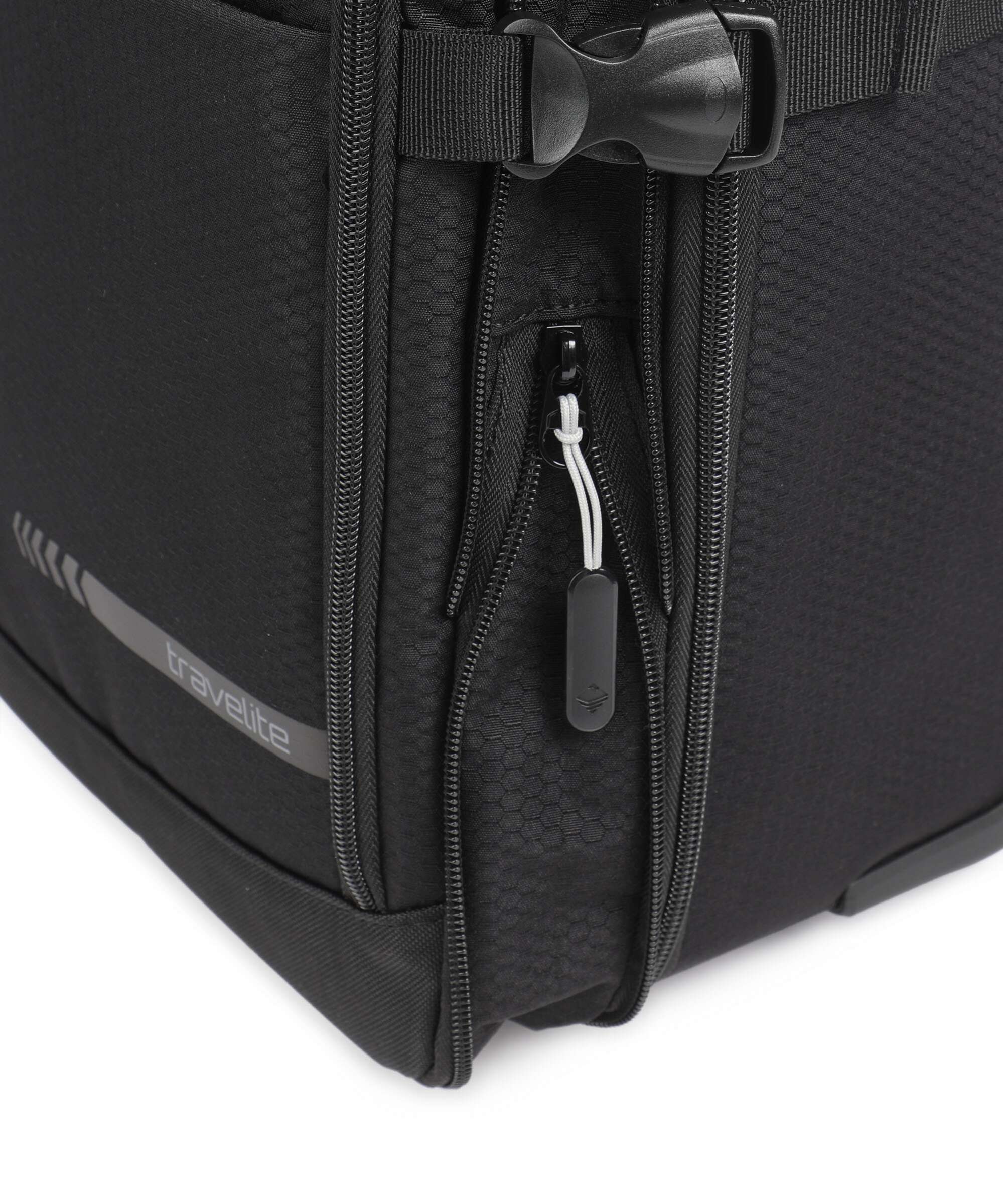 Travelite Kick Off Backpack with wheels black