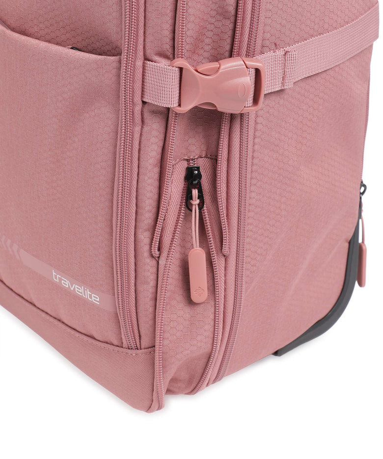Travelite Kick Off Backpack with wheels blush