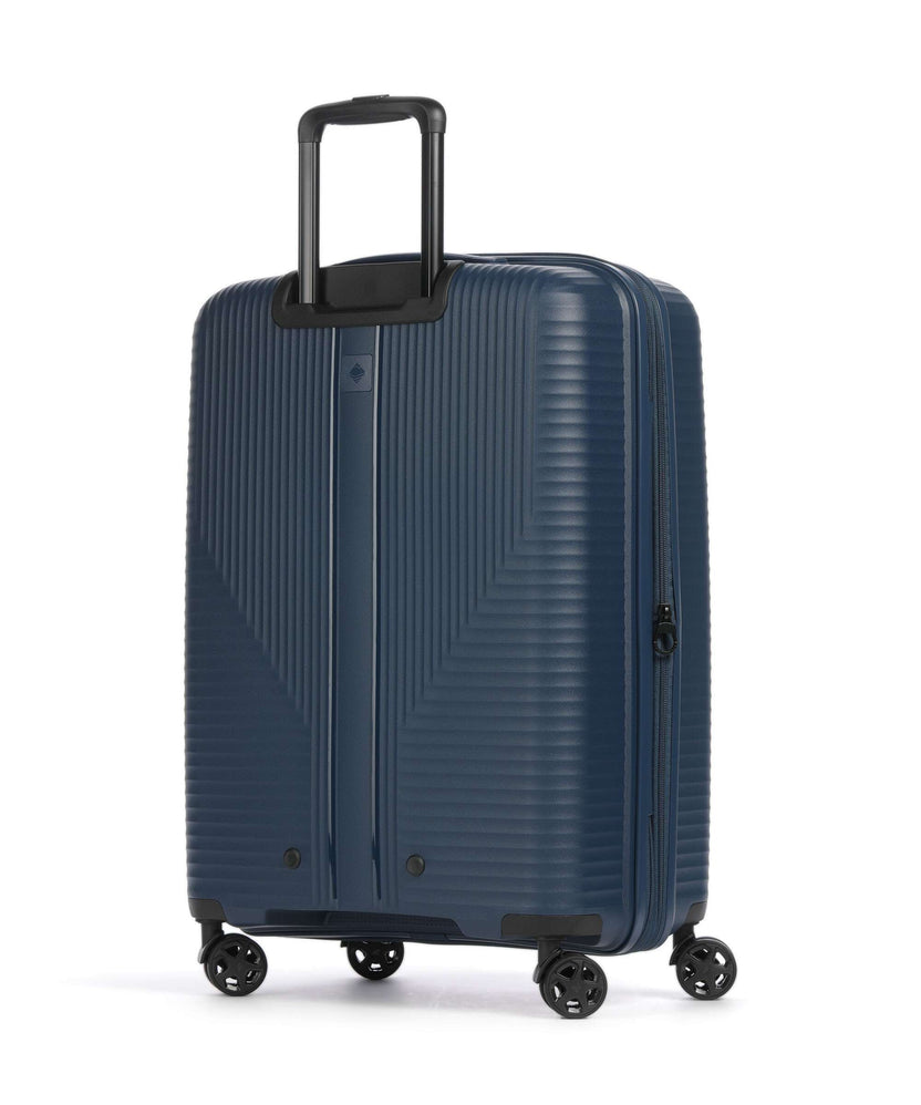 Travelite Air Stripe Slim Suitcase set (4 wheels) navy
