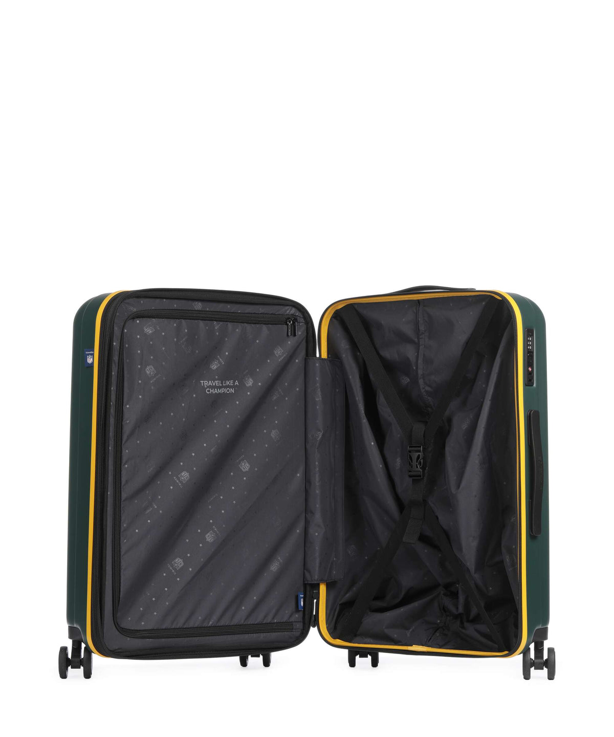 Travelite NFL Spinner (4 wheels) green bay packers