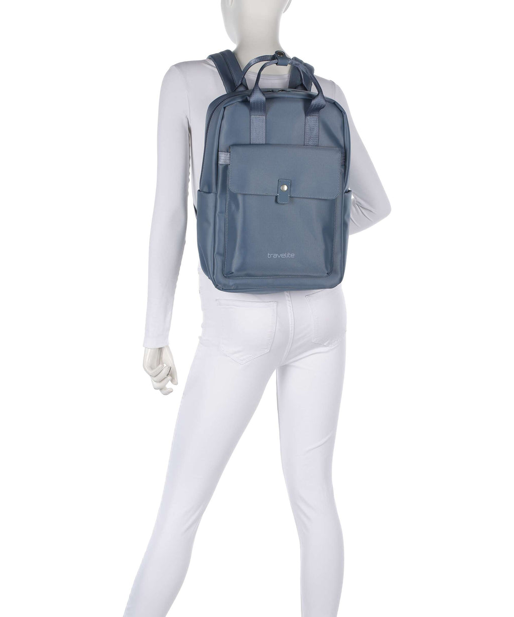 Travelite Ville Backpack denim blue