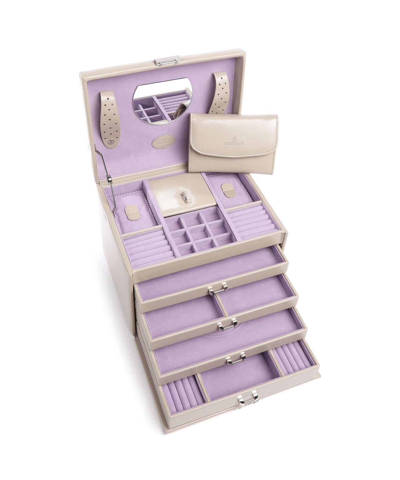 Windrose Merino Moda Jewelry box beige