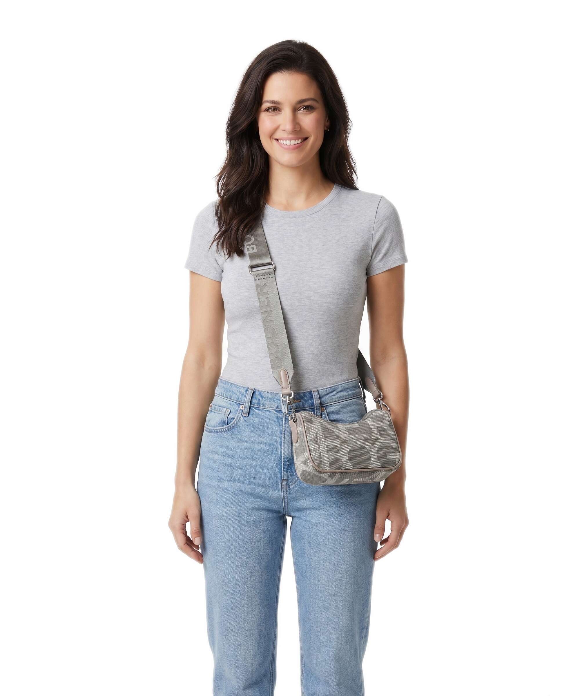 Bogner Pany Lora Crossbody bag taupe