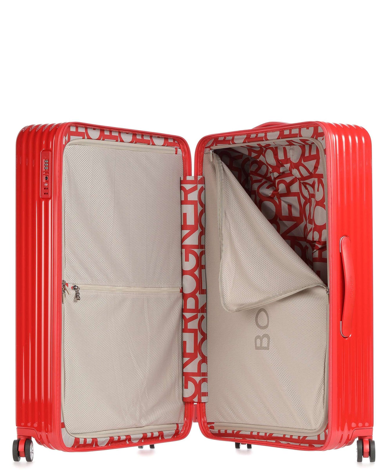 Bogner Piz c75 Spinner (4 wheels) red