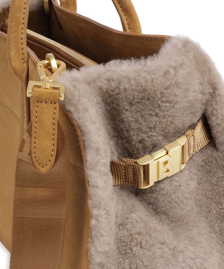 Bogner Banff Frisé Handbag light brown