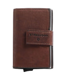Strellson Brick Lane C-Three RFID Etui na karty kredytowe dark brown