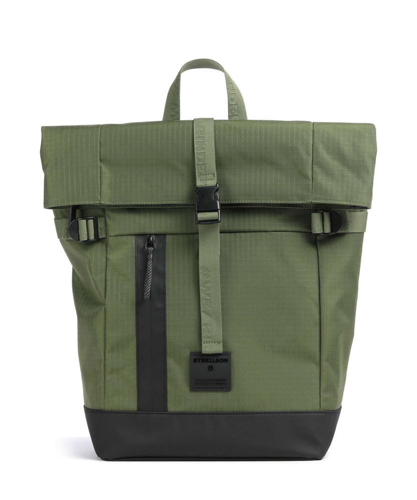 Strellson Northwood Rs Rolltop backpack dark olive