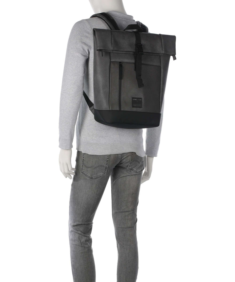 Strellson Westferry Rolltop backpack darkgrey
