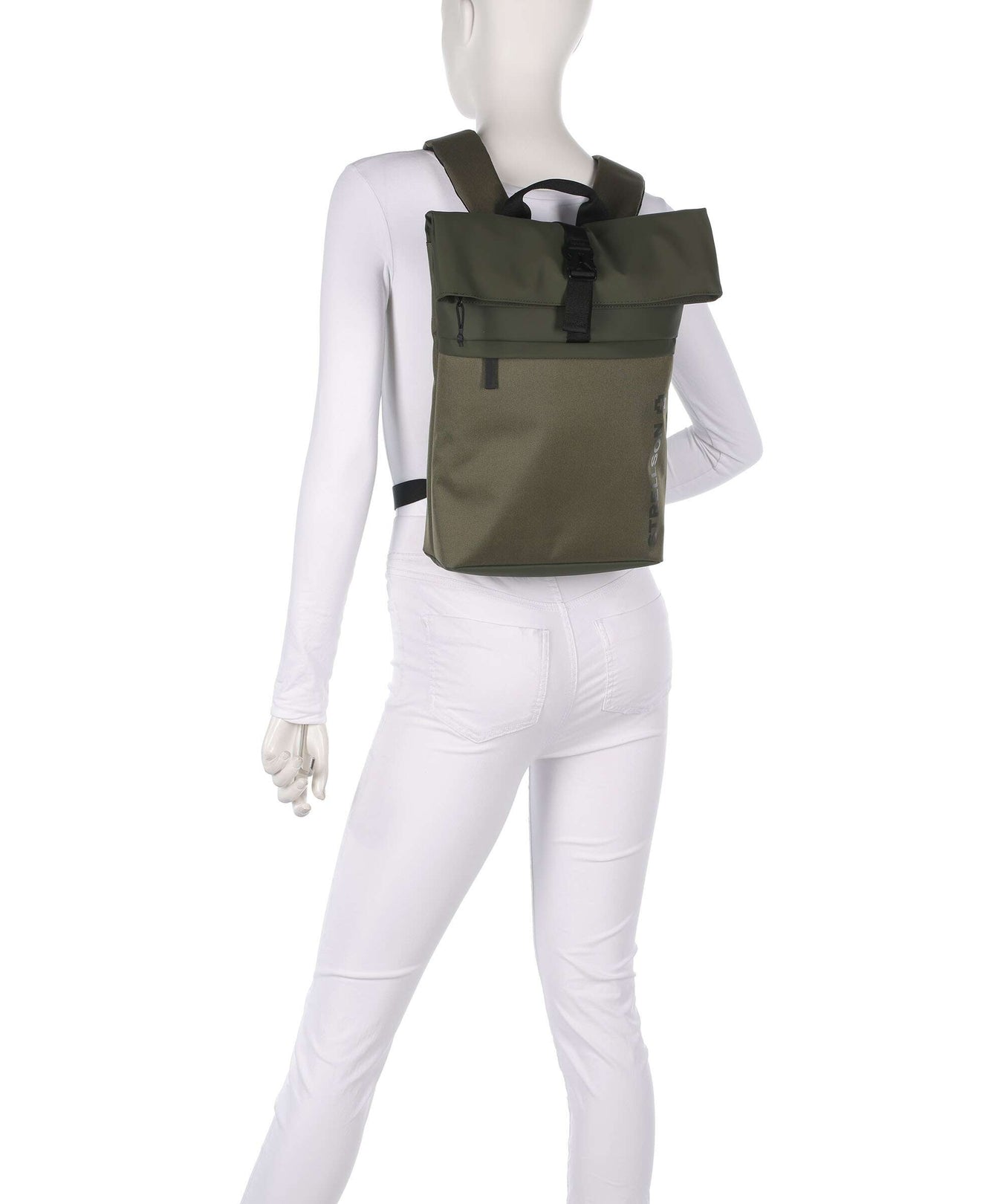 Strellson Alperton Rolltop backpack olive night