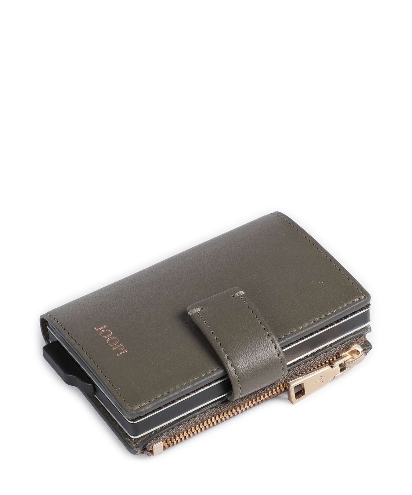 JOOP! Sofisticato 1.0 E-Cage RFID Credit card holder burnt olive