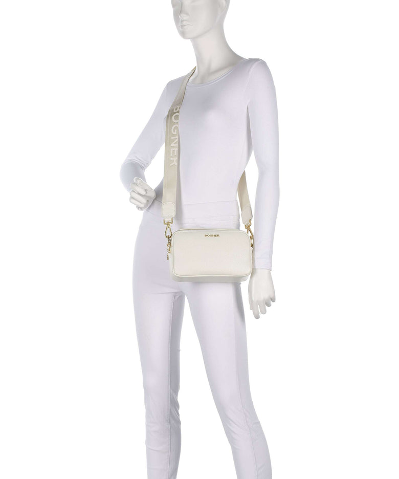 Bogner Wallis Avy Crossbody bag off white