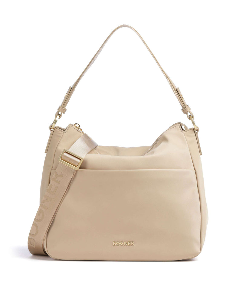 Bogner Klosters Neve Isalie Hobo bag lattè