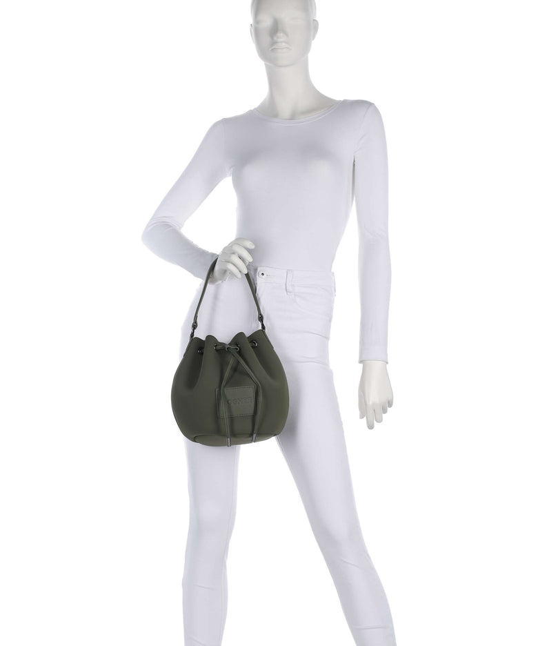 Bogner Alvier Ines Bucket bag dark olive