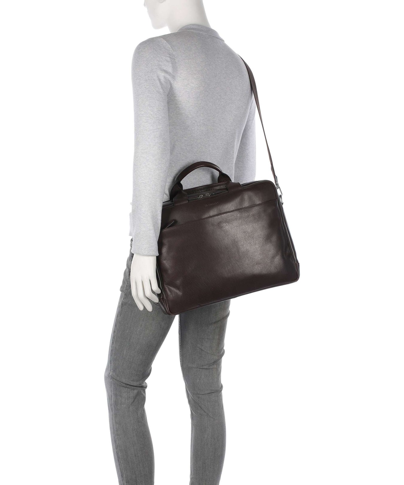 Strellson Abbey Briefcase dark brown