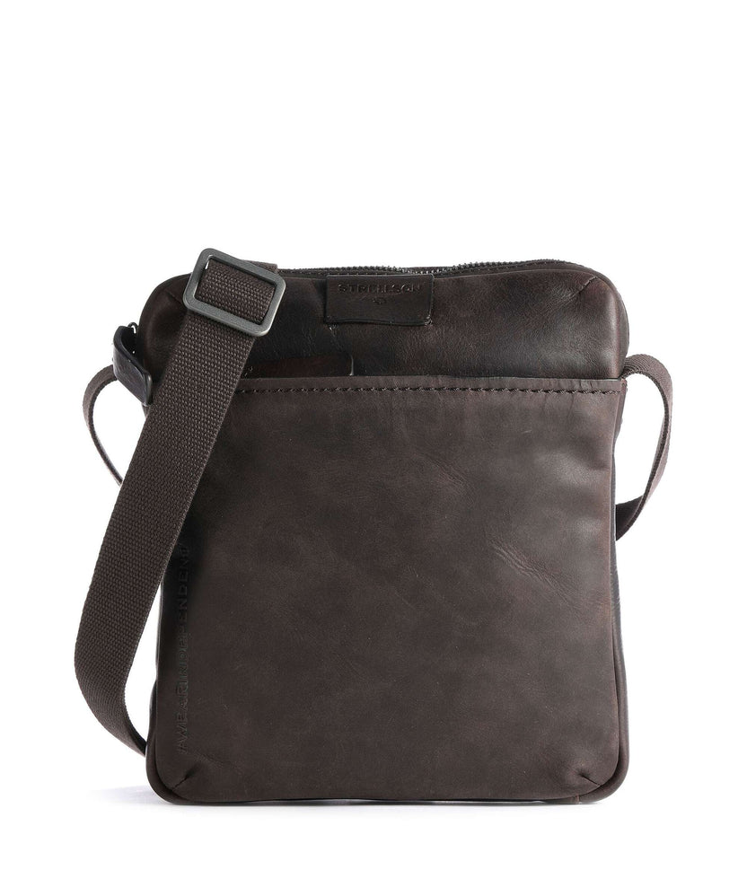 Strellson Brick Lane Crossbody bag dark brown
