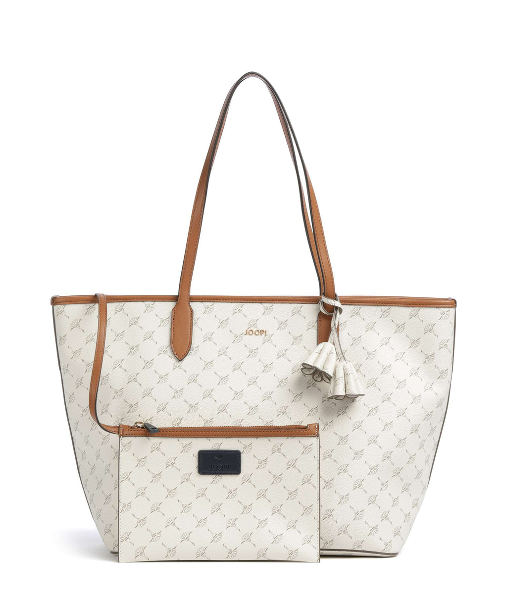 JOOP! Cortina 1.0 Lara Torba na zakupy skóra syntetyczna offwhite ...