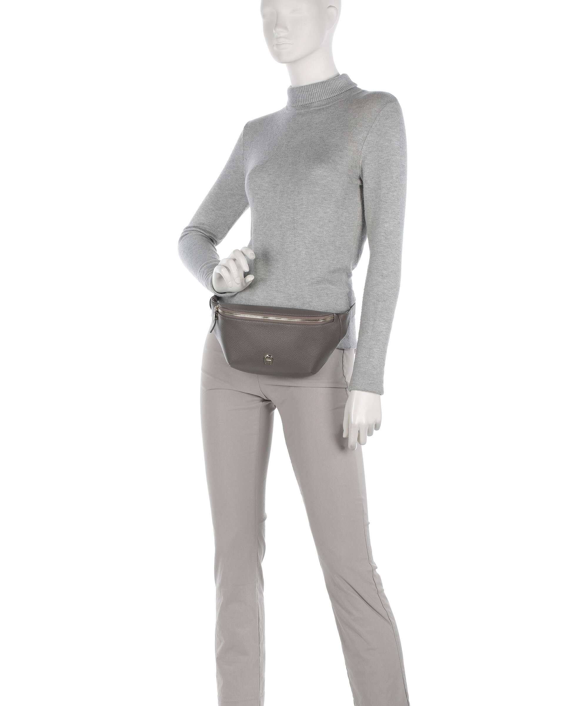 Aigner Fashion Fanny pack coal brown